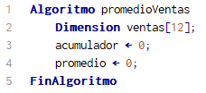 Dimensionar vector a utilizar