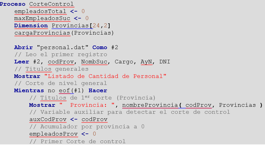corte control 1