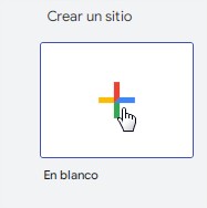 Crear un sitio web